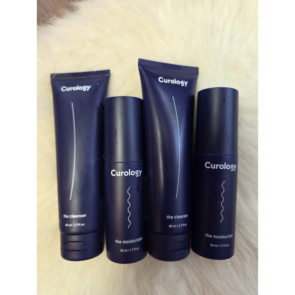 Curology Lot - 2.7 oz. The Cleanser & 1.7 oz. The Moisturizer